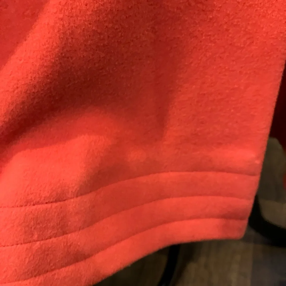 Vintage swing coat orange-pink with pink plastic buttons NS See Measurements - Picture 4 of 10